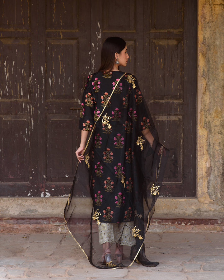 Mehnaaz Black Set Gulabo Jaipur