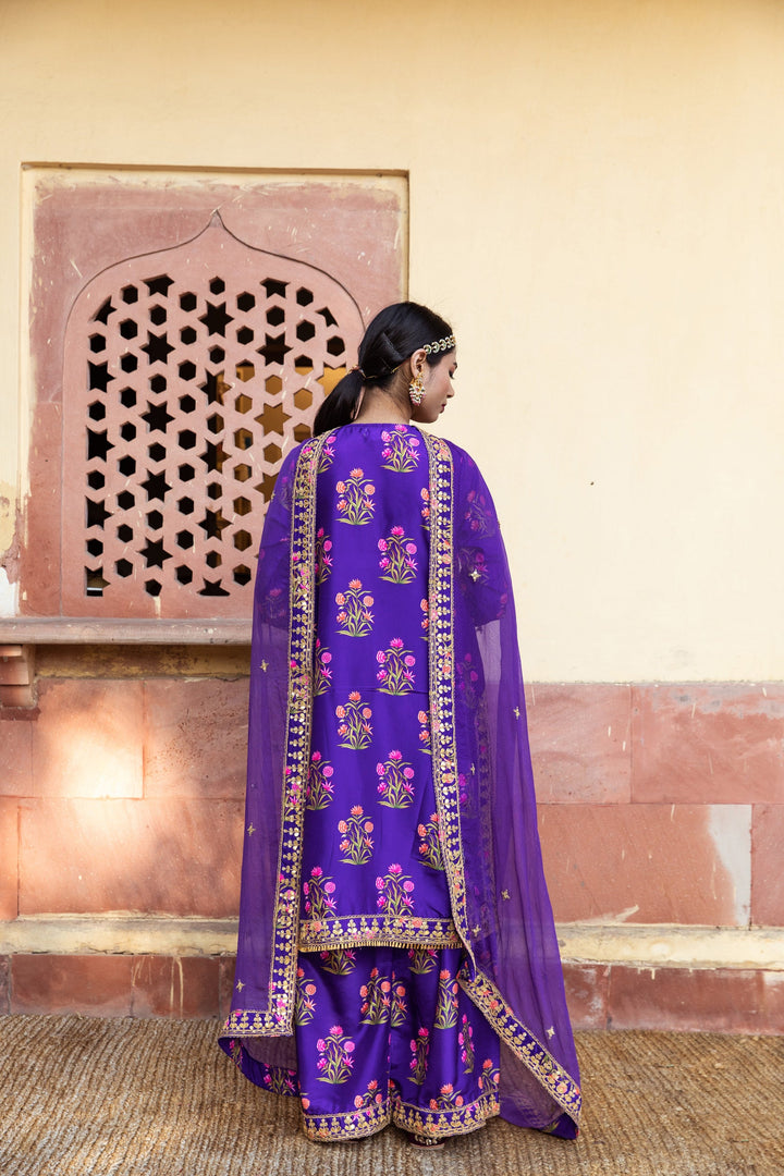 Mehreen Purple Set Gulabo Jaipur