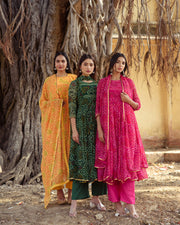Naaz Emerald Anarkali Kurta Set With Dupatta 5