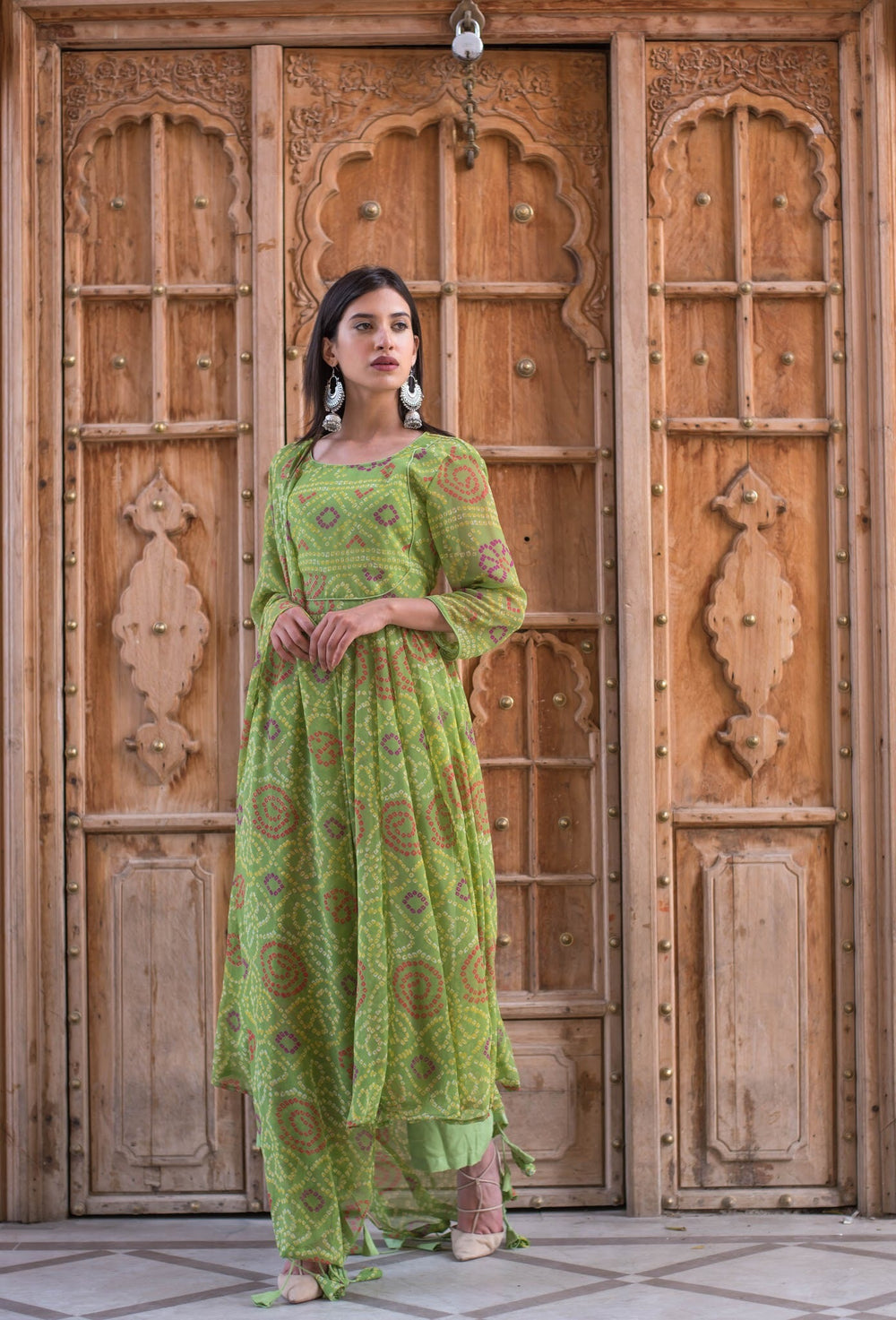 Naaz Green Set Gulabo Jaipur