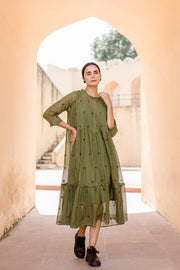 Nayn Green Dress 6