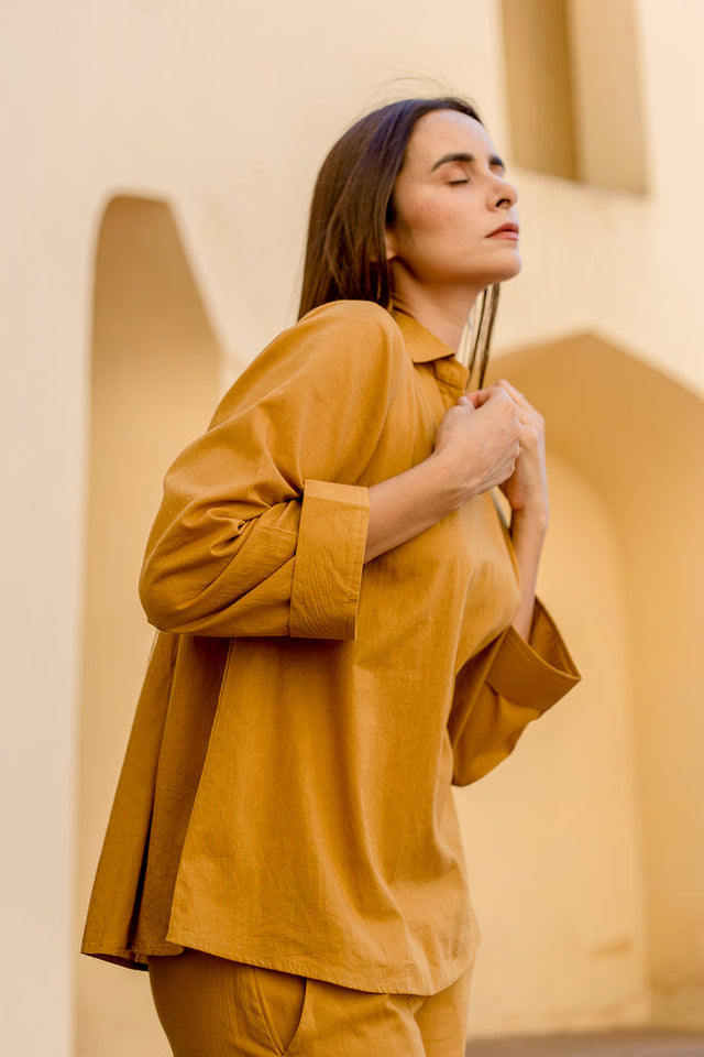 Neet Mustard Co-Ord Set