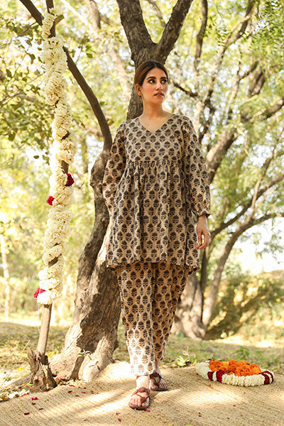 PAAN BEIGE CO-ORDS Gulabo Jaipur