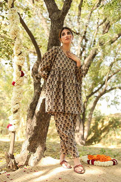 PAAN BEIGE CO-ORDS Gulabo Jaipur