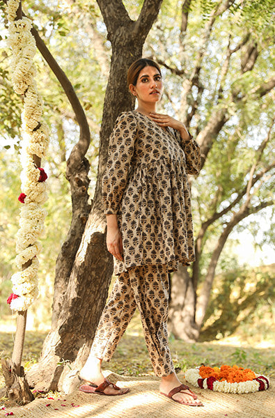 PAAN BEIGE CO-ORDS Gulabo Jaipur