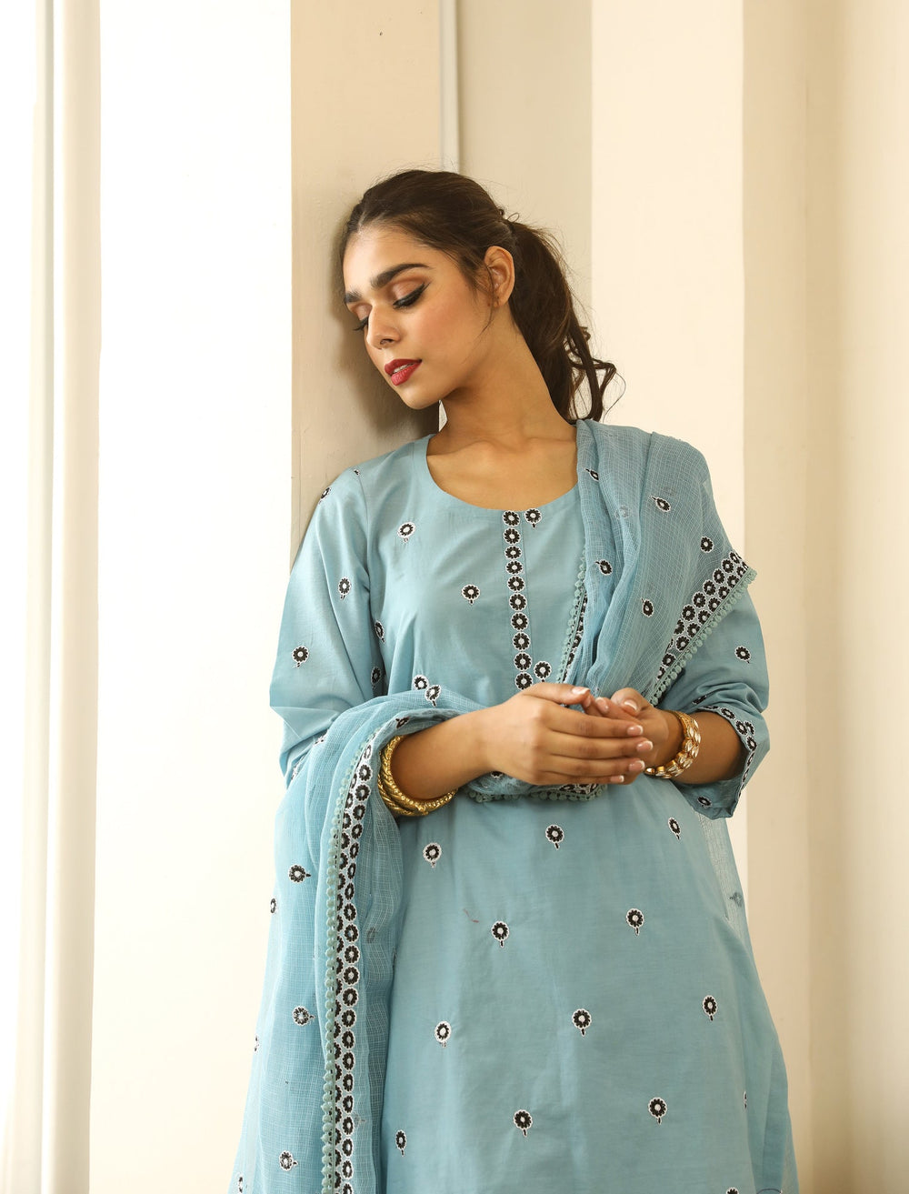 PANCHI BLUE SET Gulabo Jaipur