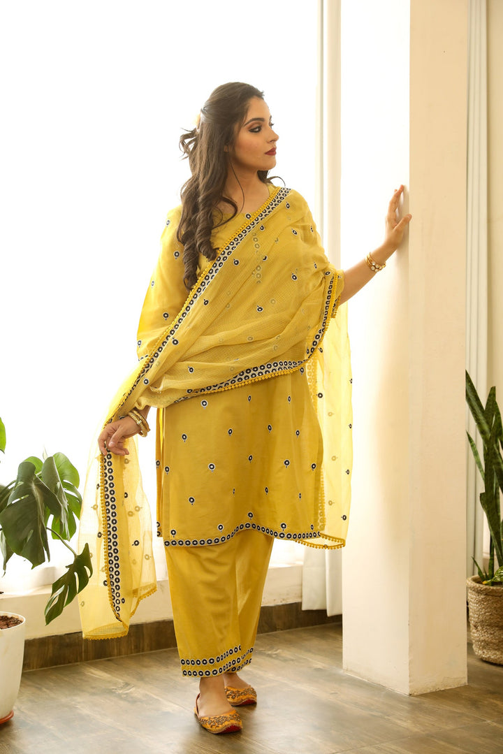 PANCHI YELLOW SET Gulabo Jaipur