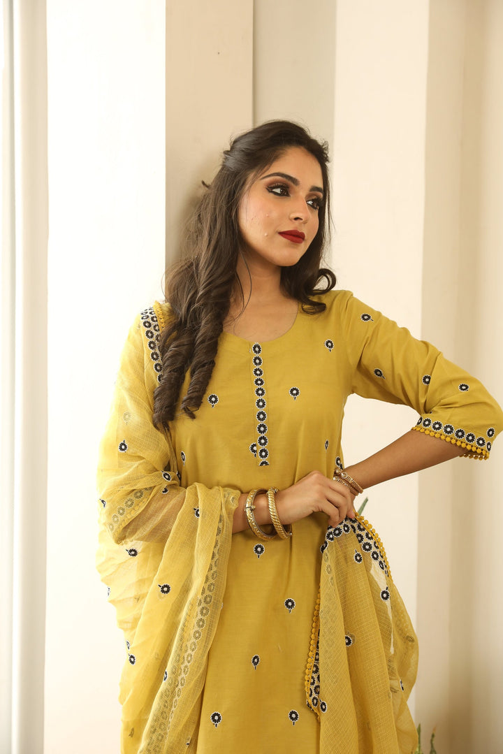 PANCHI YELLOW SET Gulabo Jaipur