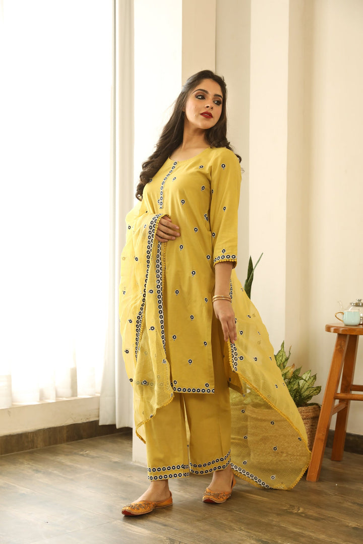 PANCHI YELLOW SET Gulabo Jaipur