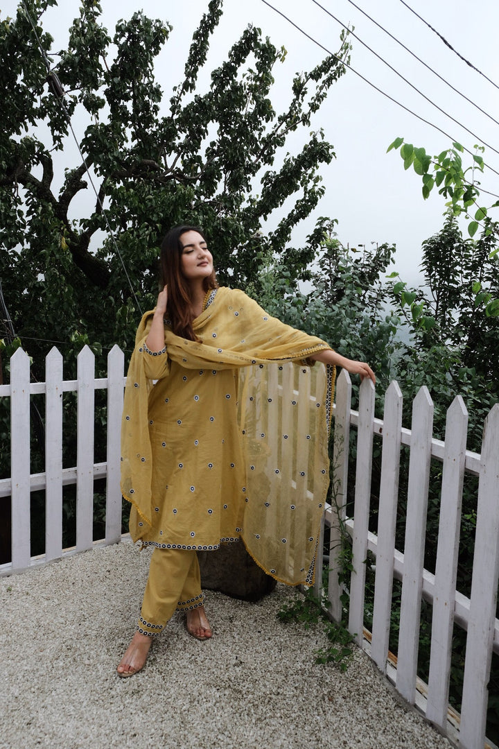 PANCHI YELLOW SET Gulabo Jaipur
