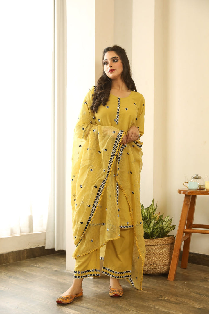 PANCHI YELLOW SET Gulabo Jaipur