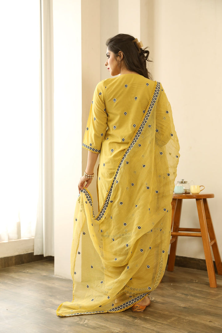 PANCHI YELLOW SET Gulabo Jaipur