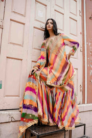 Qala Peach Sharara Set 2