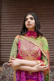 Qala Pink Sharara Set 2