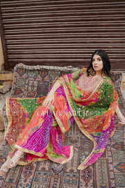 Qala Pink Sharara Set 6