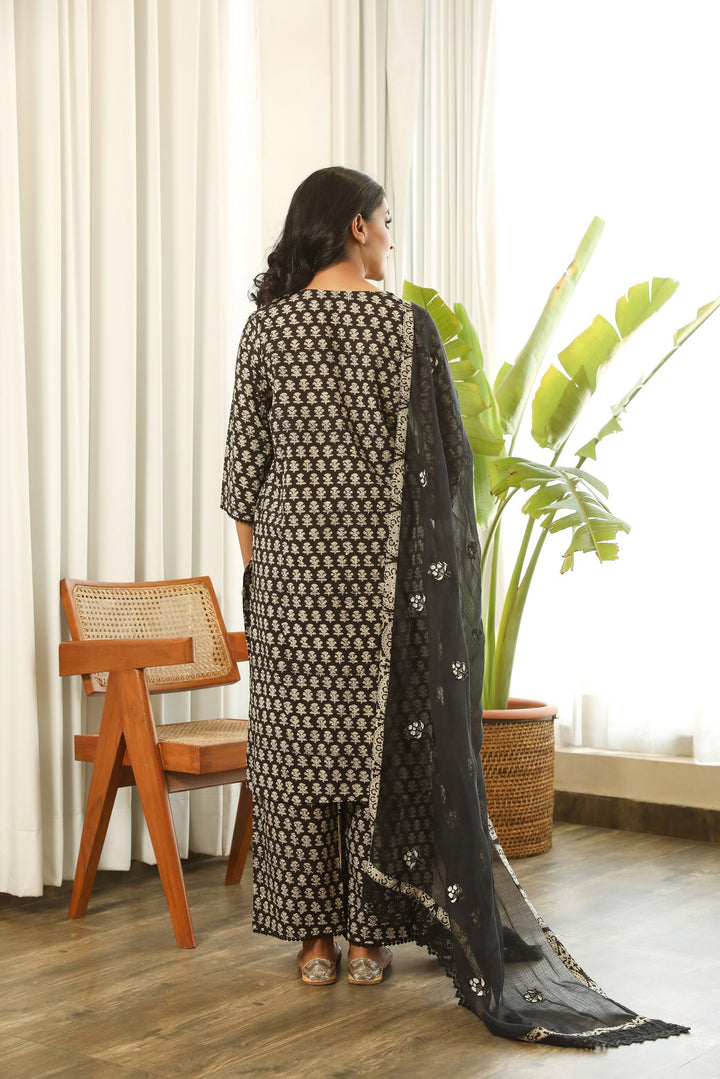 REKHA BLACK SET Gulabo Jaipur