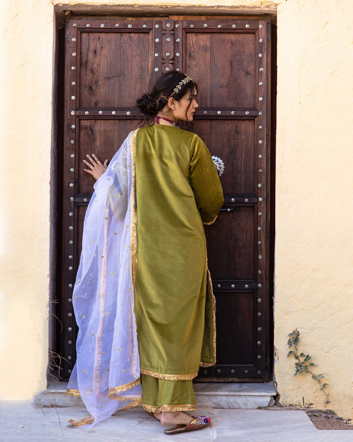ROSA GREEN SET Gulabo Jaipur