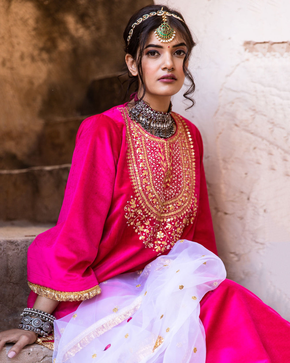 ROSA PINK SET Gulabo Jaipur