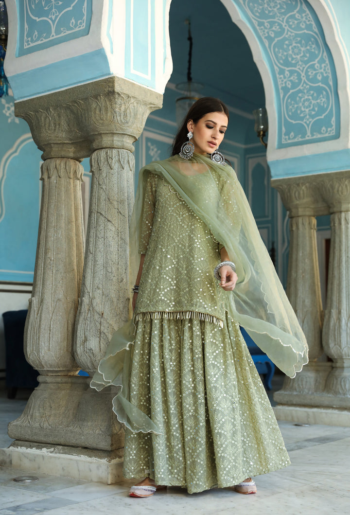 RaatRani Green Set Gulabo Jaipur