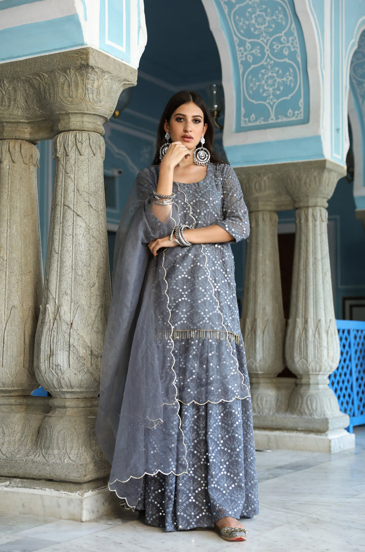 RaatRani Grey Set Gulabo Jaipur