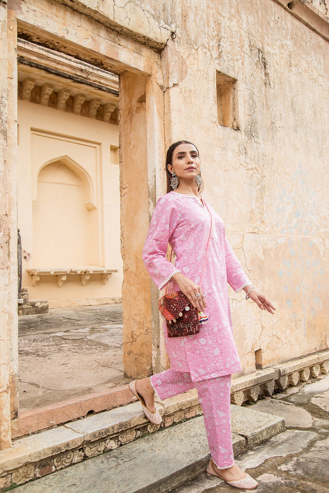 Raina Pink  Set Gulabo Jaipur