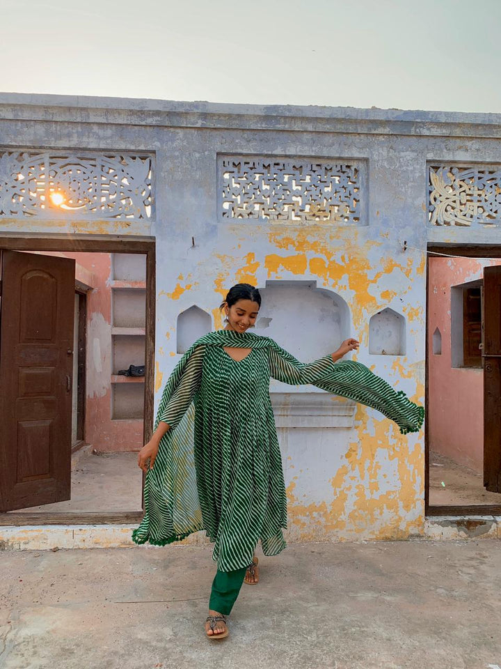 Rang Green Straight Set Gulabo Jaipur