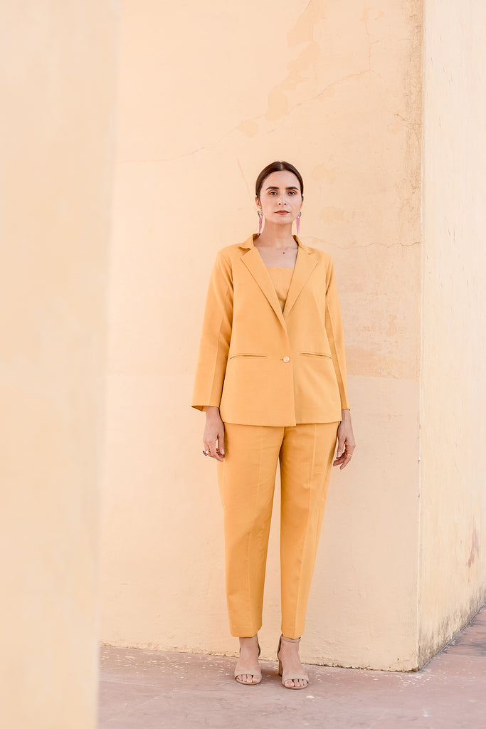 Reha Mustard Set Gulabo Jaipur