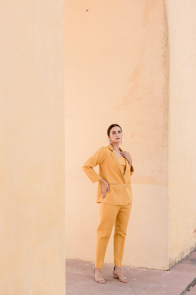 Reha Mustard Set Gulabo Jaipur