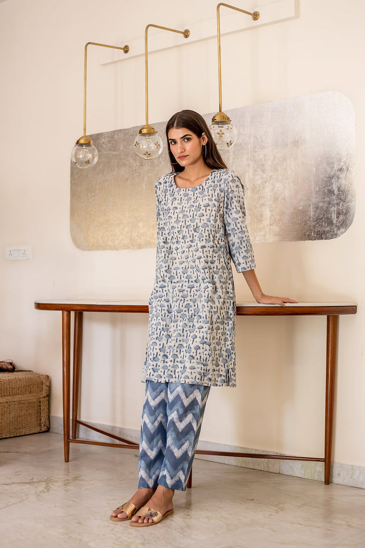 Roza Blue Set Gulabo Jaipur