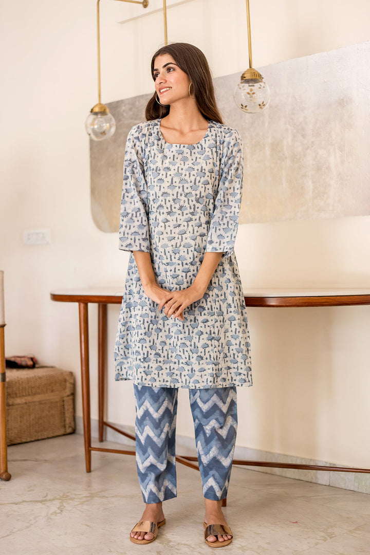 Roza Blue Set Gulabo Jaipur