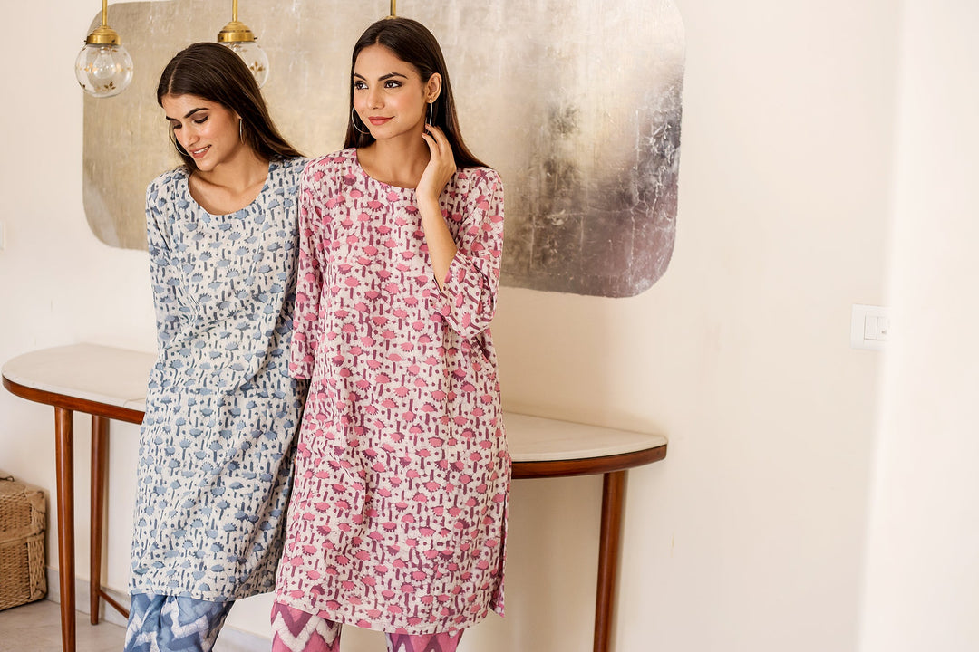 Roza Blue Set Gulabo Jaipur