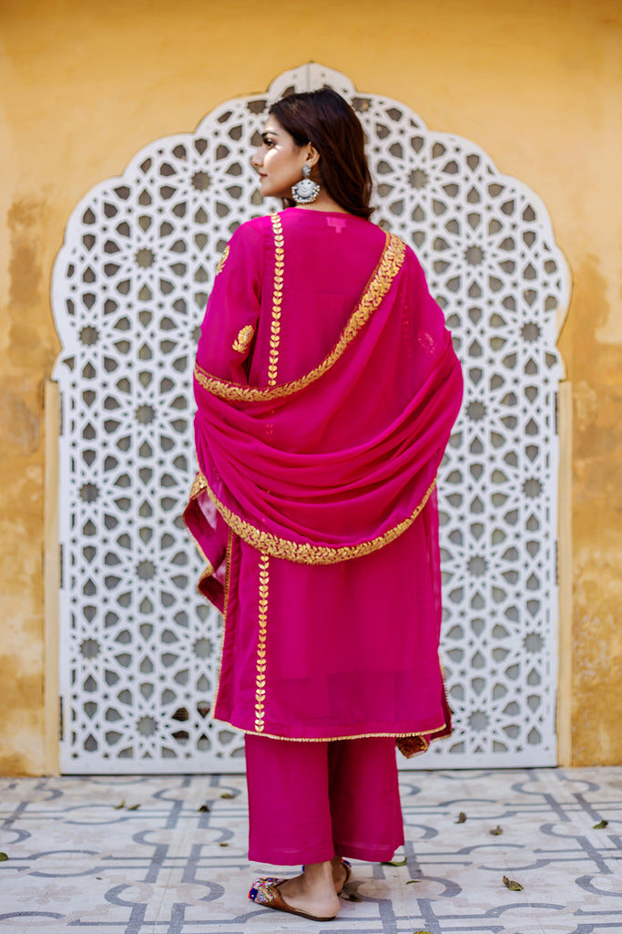 SHIZA PINK SET Gulabo Jaipur