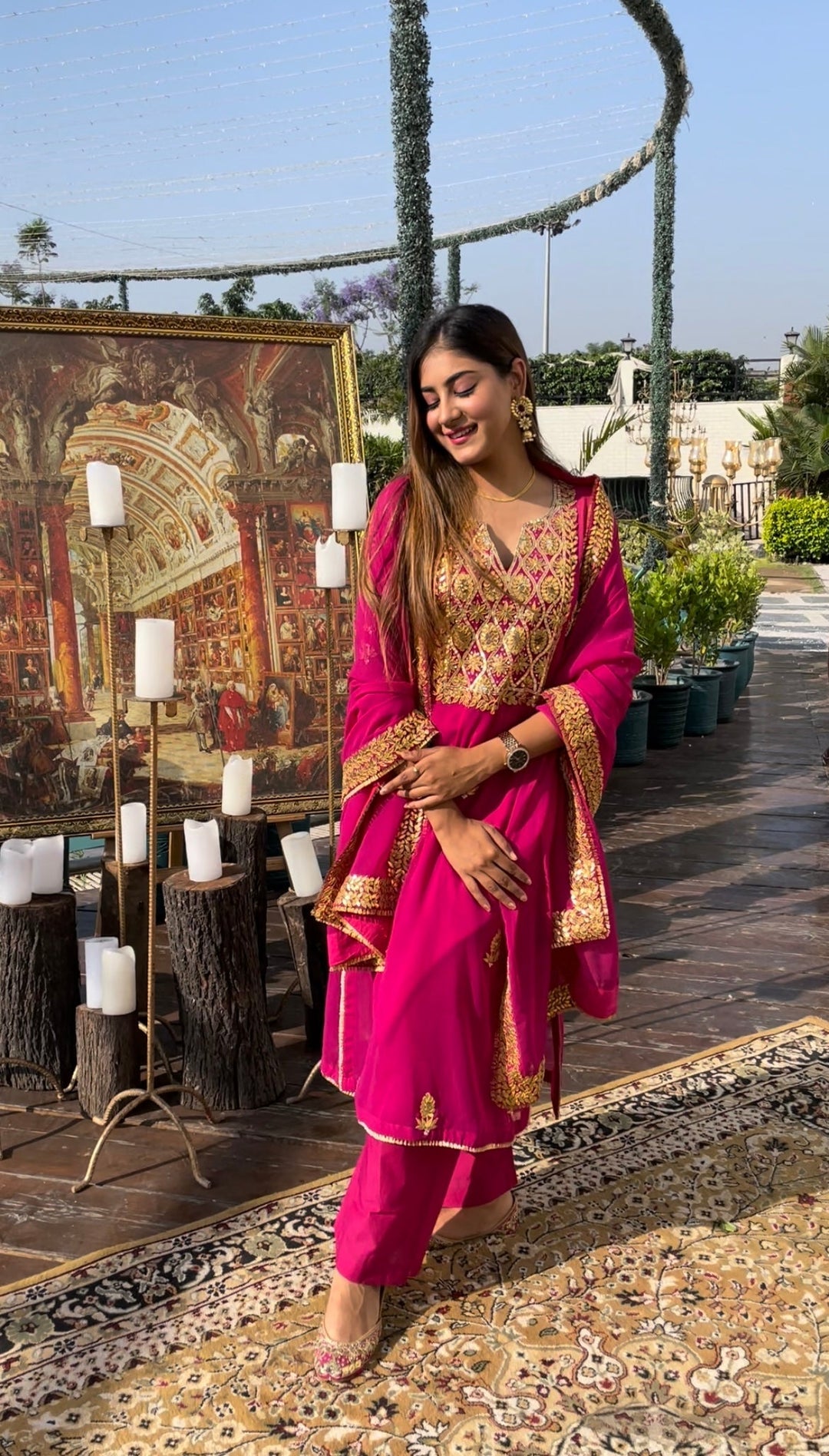SHIZA PINK SET Gulabo Jaipur