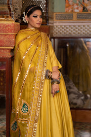Shri Yellow Anarkali Set 4