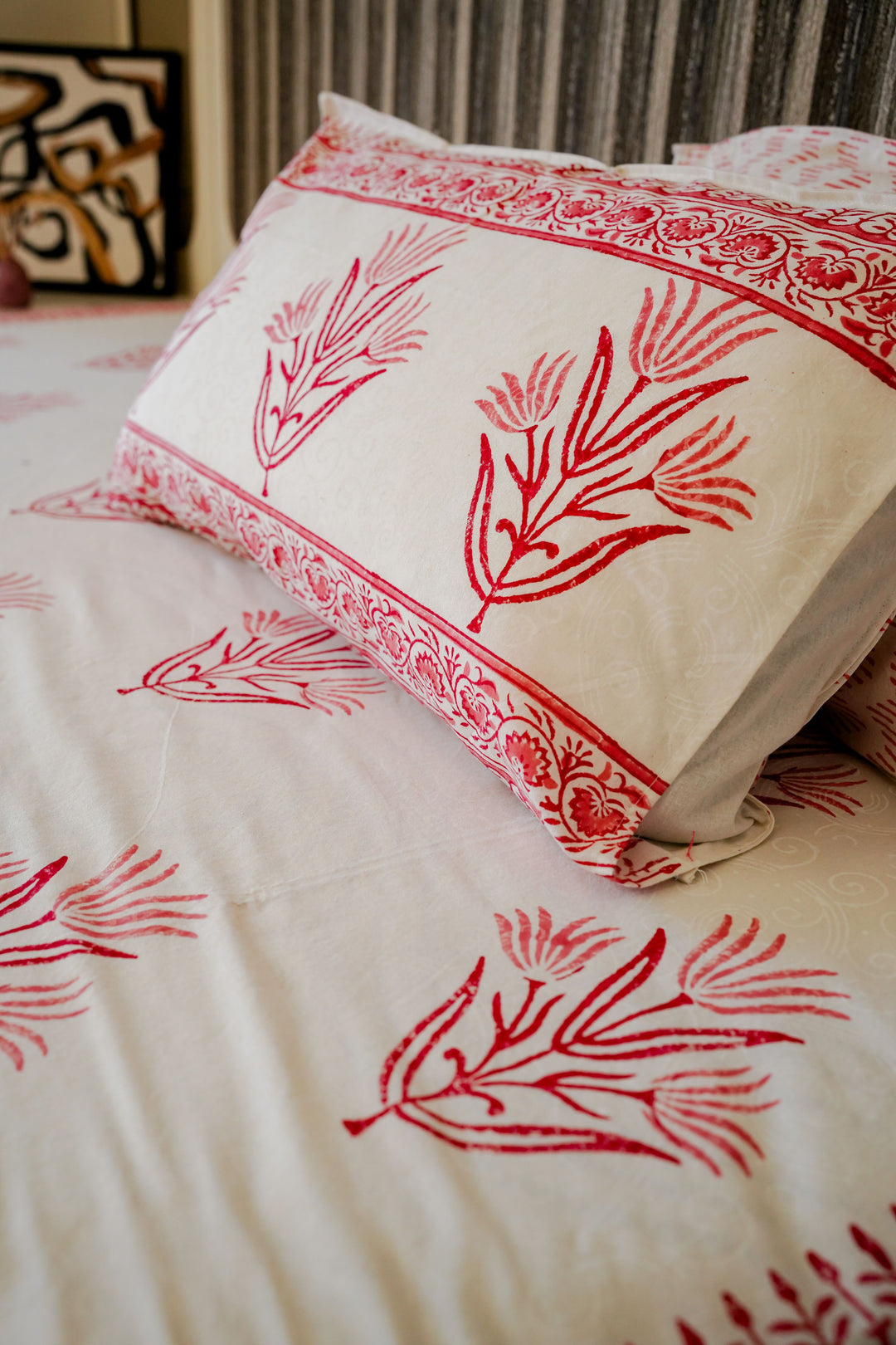 PINK LILY BEDSHEET