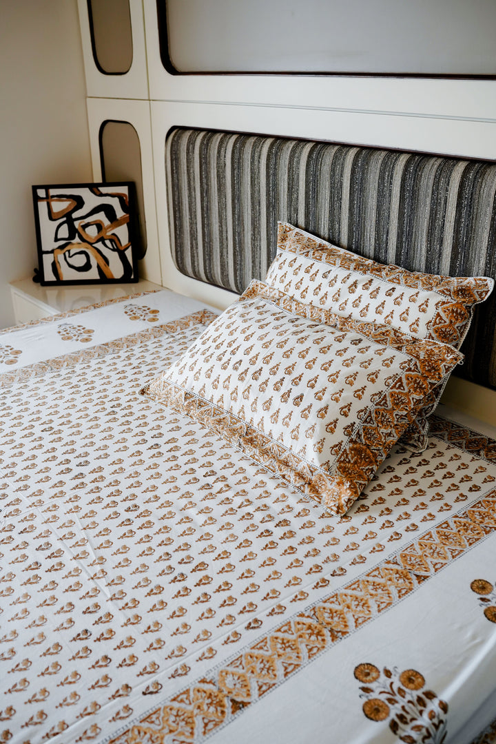YELLOW SUNFLOWER BEDSHEET