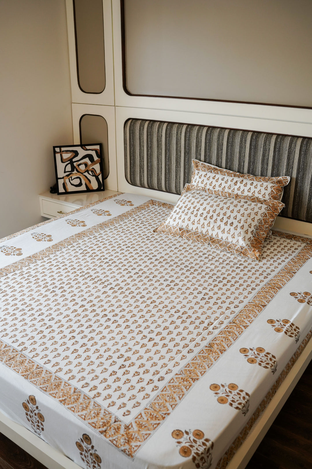 YELLOW SUNFLOWER BEDSHEET