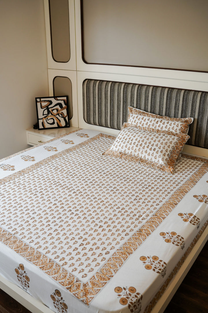 YELLOW SUNFLOWER BEDSHEET
