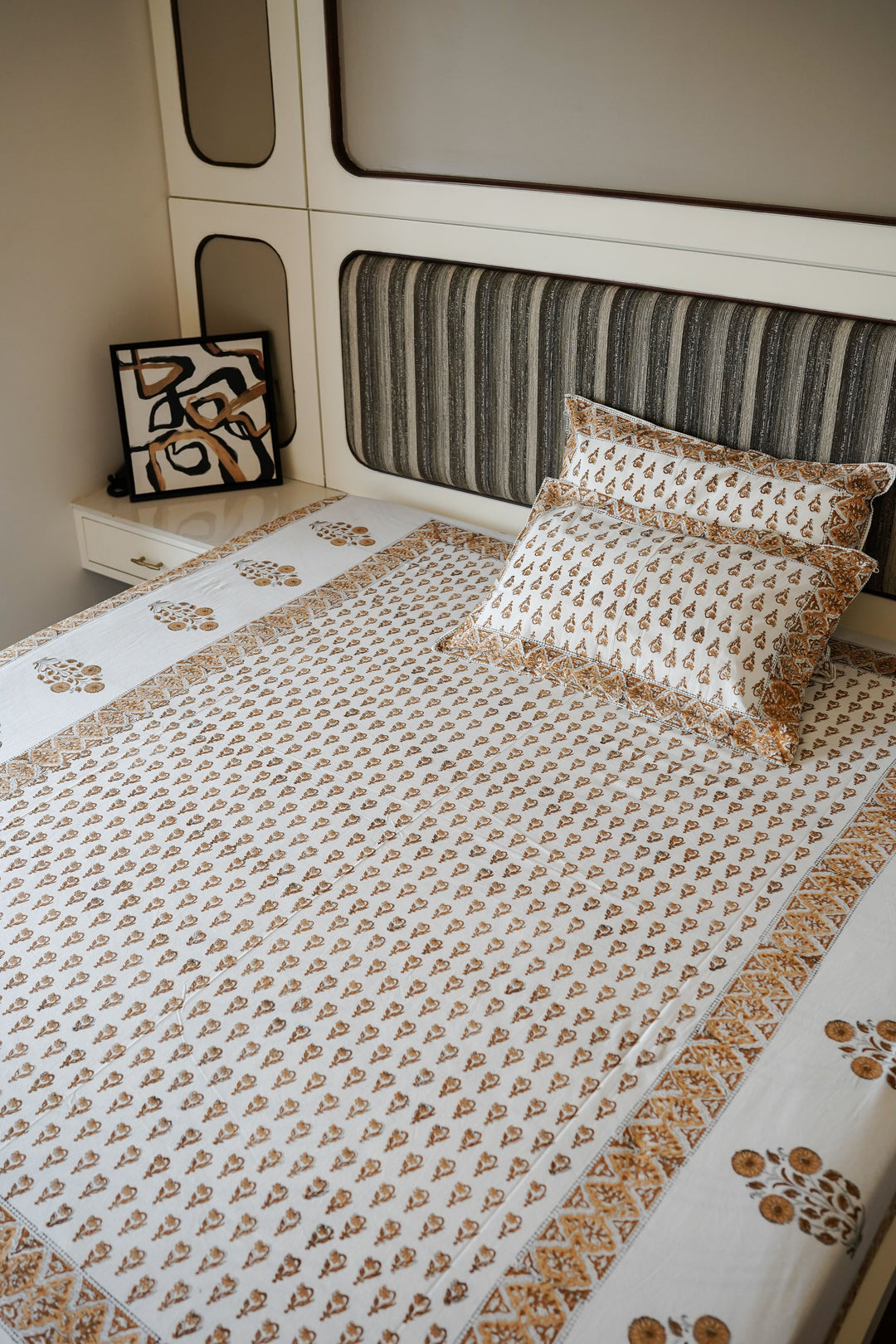 YELLOW SUNFLOWER BEDSHEET