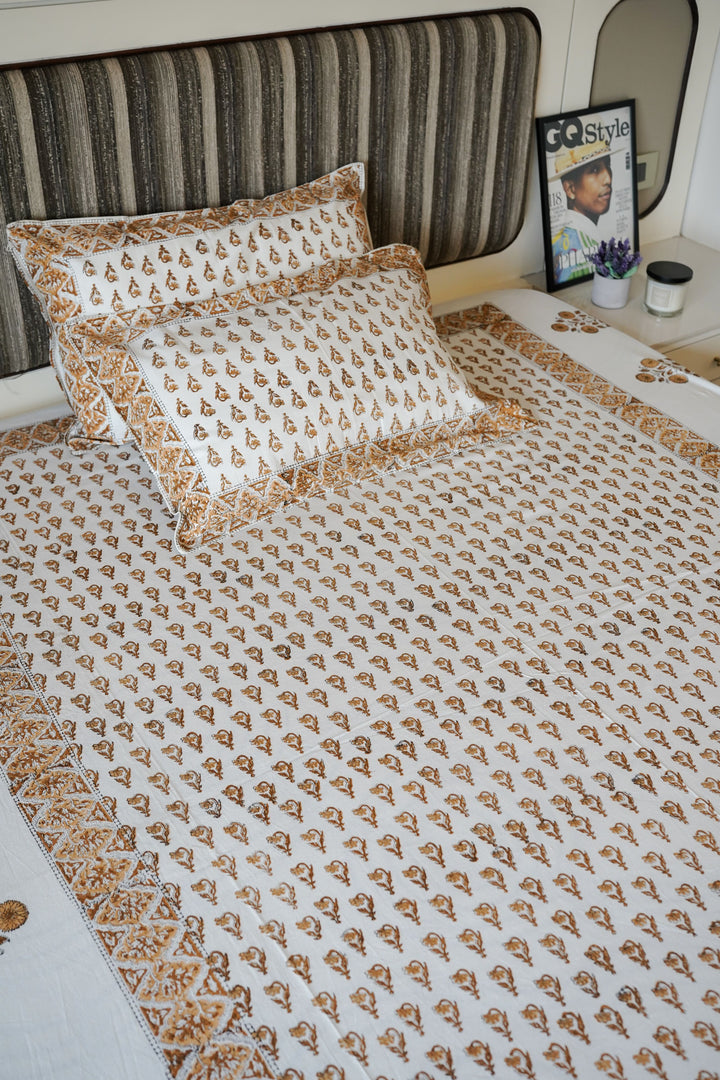 YELLOW SUNFLOWER BEDSHEET