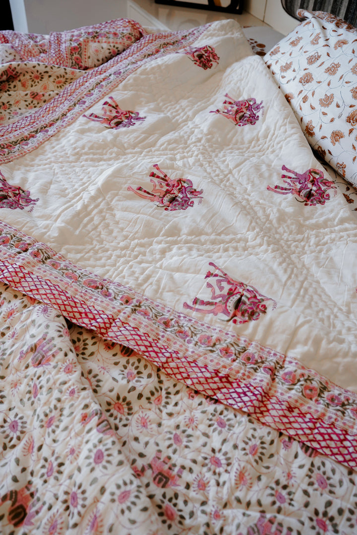 PINK CAMEL QUILT