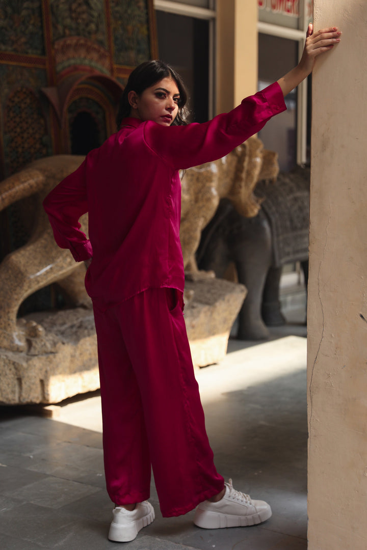 Selena Pink Co-ord Set Gulabo Jaipur