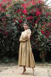 TIA BEIGE DRESS Gulabo Jaipur