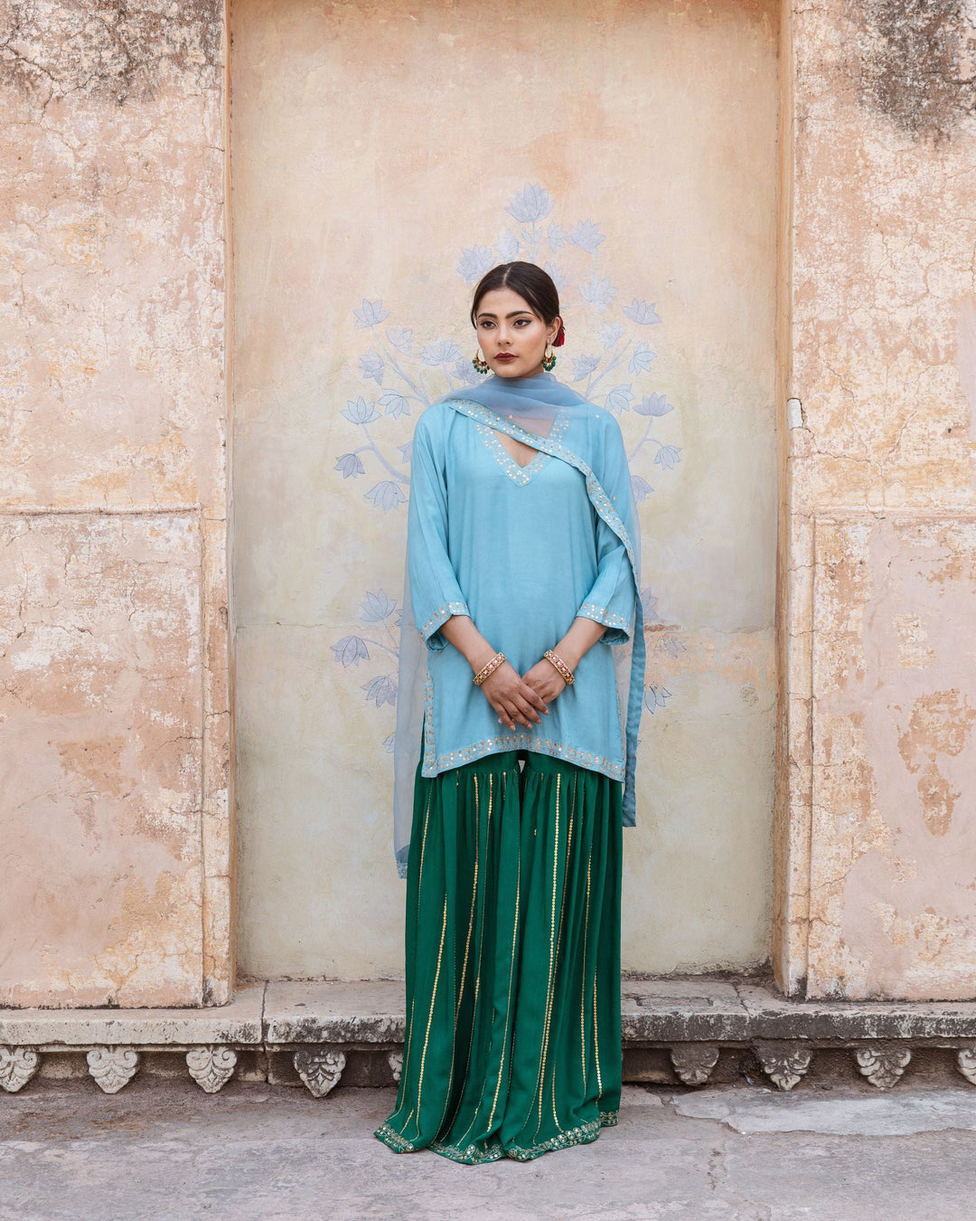UMRAO SKY SET Gulabo Jaipur