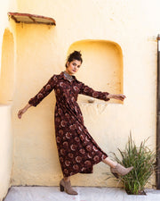 Zola Black Cotton Dress 3