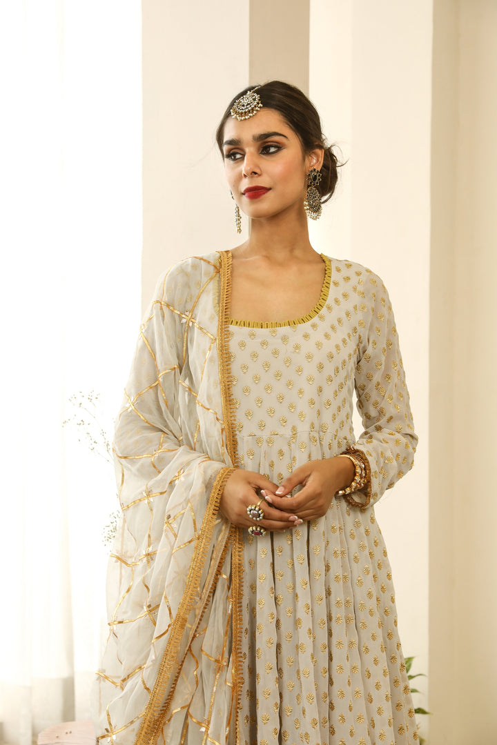 Zuri Light Grey Set Gulabo Jaipur