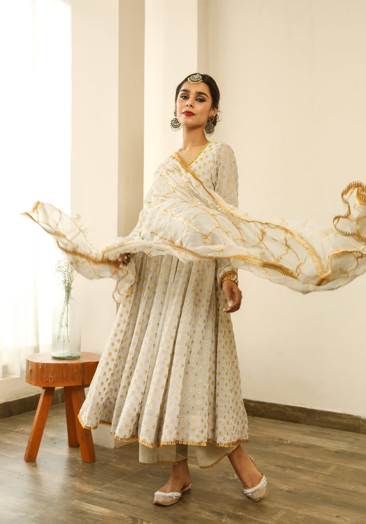 Zuri Light Grey Set Gulabo Jaipur