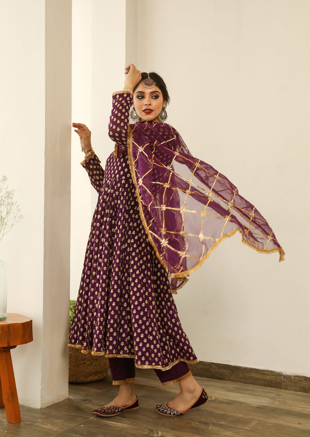 Zuri Purple Set Gulabo Jaipur