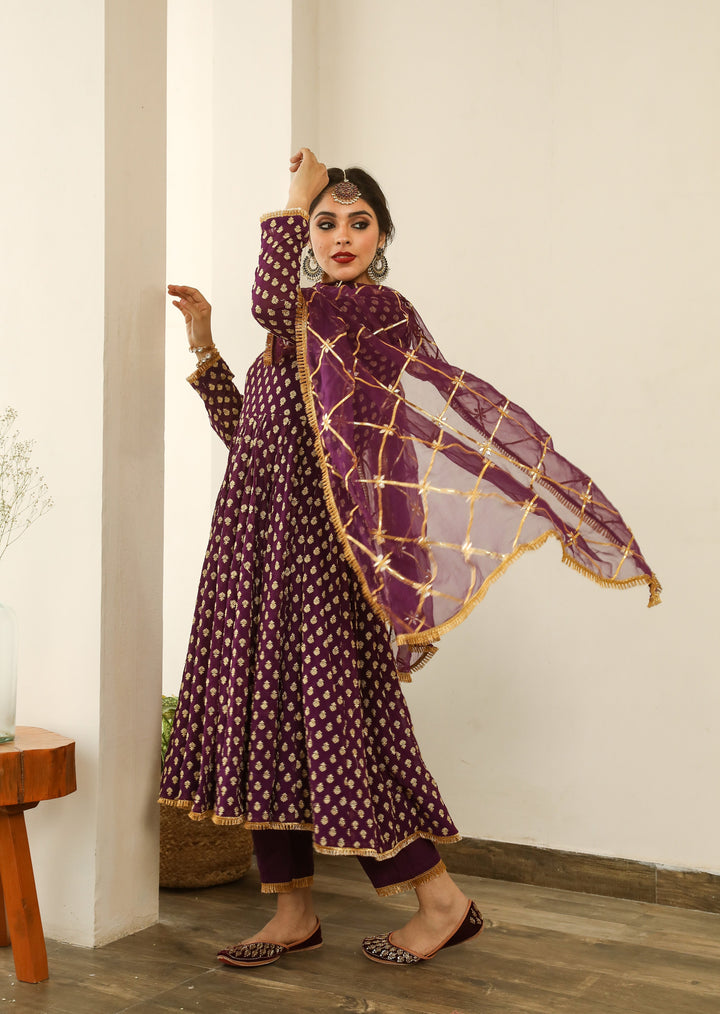Zuri Purple Set Gulabo Jaipur